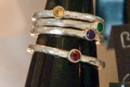 Silver Band Rings